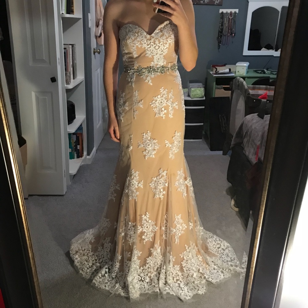 Lace Mermaid Gown